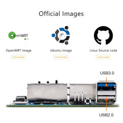 Orange Pi R2S - 4GB RAM (with on-board 8GB eMMC)